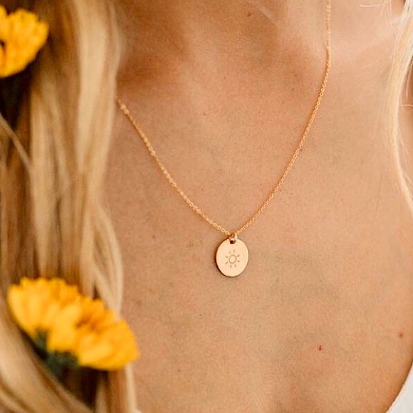 “Here Comes the Sun” Bohemian IndieHippie Necklace - Picture 1 of 10